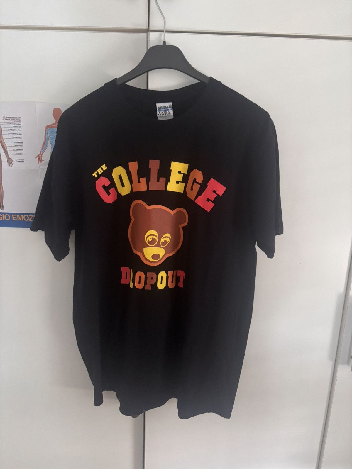 West Kanye West Vintage College Dropout Tee Hoodie, Sweatshirt | PodTeesHub.com