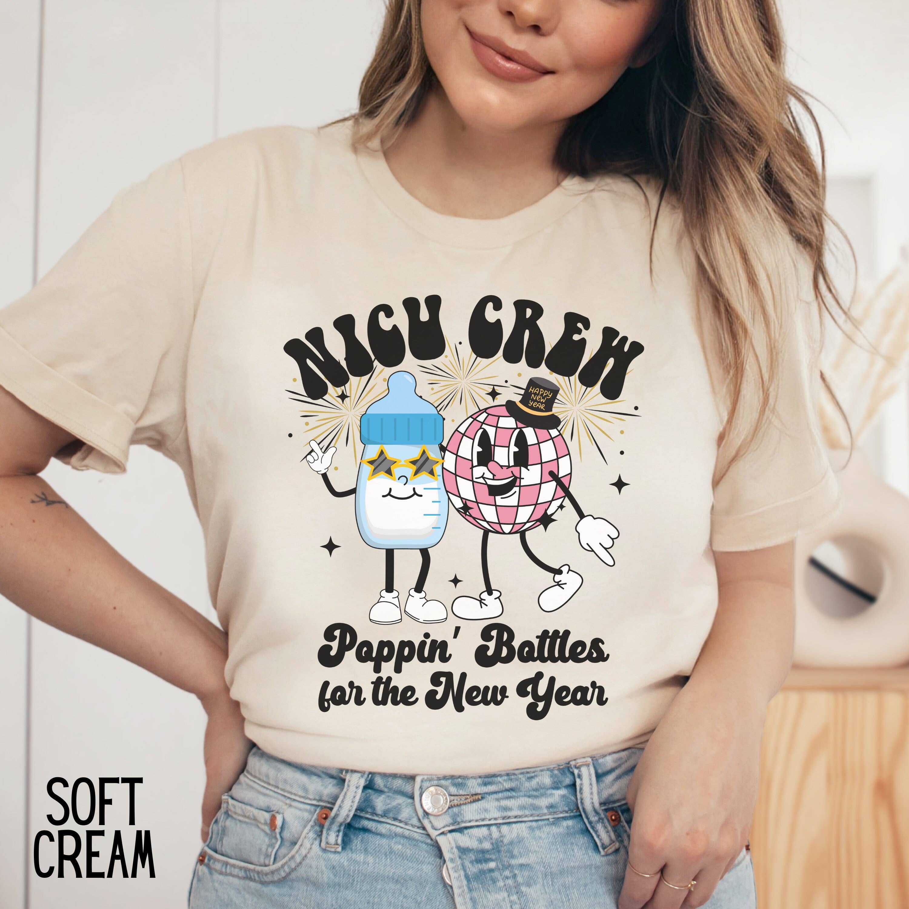 Nicu Nurse New Years Shirt - Neonatal Icu Party Tshirt Hoodie, Sweatshirt | PodTeesHub.com