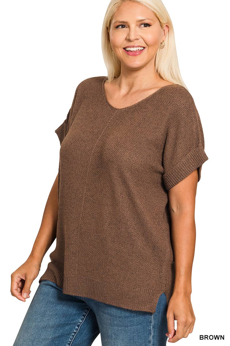 ..0905 Plus Center Seam Short Sleeve Sweater SI-28730 T-Shirts, Hoodie, Sweatshirt | PodTeesHub.com
