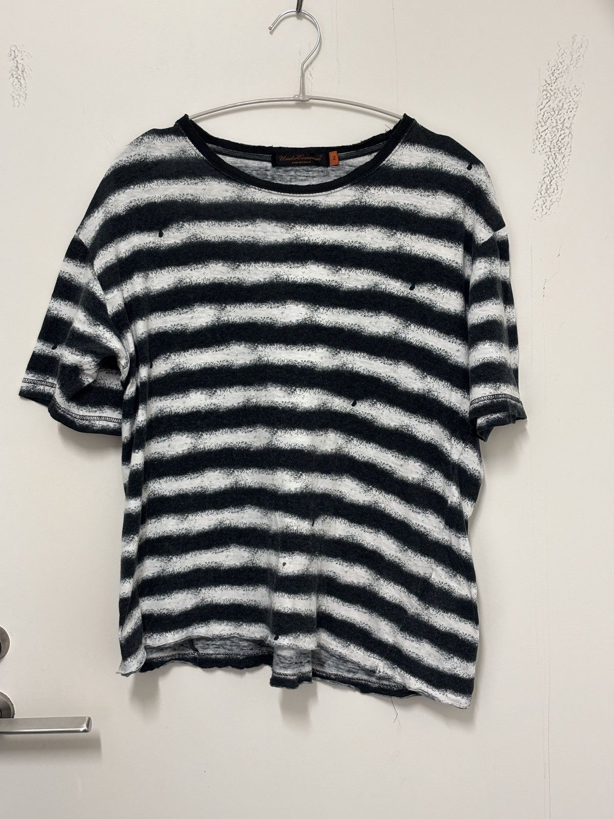 Undercover Aw05 Arts And Crafts Spray Strips T Shirt Hoodie, Sweatshirt | PodTeesHub.com