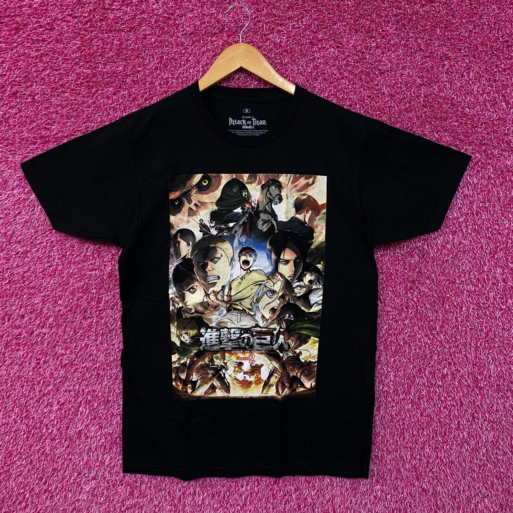 Other Attack On Titan Character Poster Tshirt Size Medium Hoodie, Sweatshirt | PodTeesHub.com
