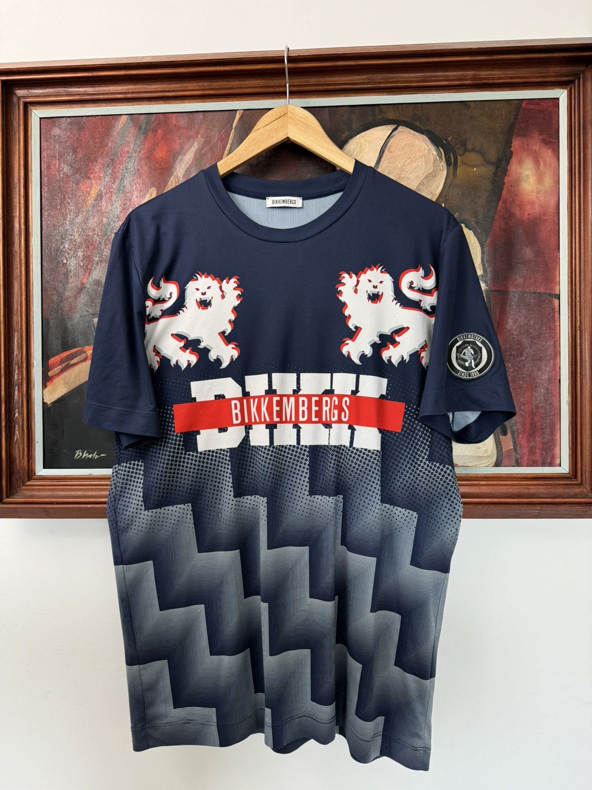Bikkembergs Dirk Bikkembergs Designer Belgium Sport Tee Jersey Rare Hoodie, Sweatshirt | PodTeesHub.com