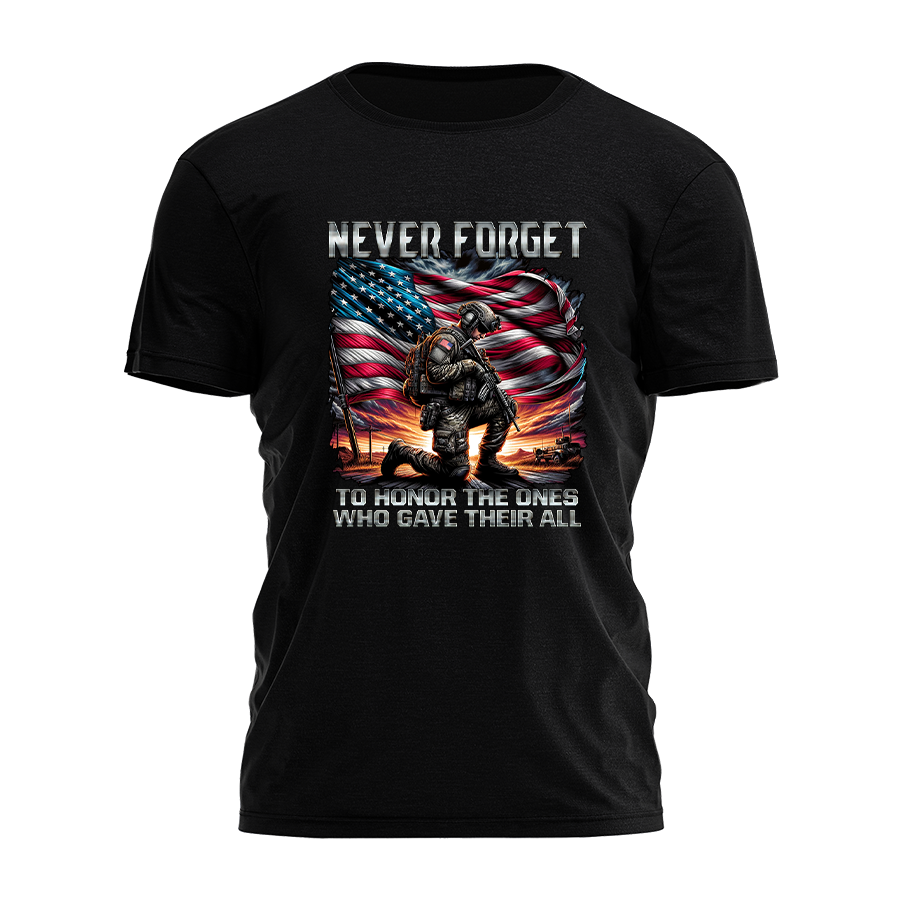 Memorial Day - Never Forget Tee - 2290 Hoodie, Sweatshirt | PodTeesHub.com