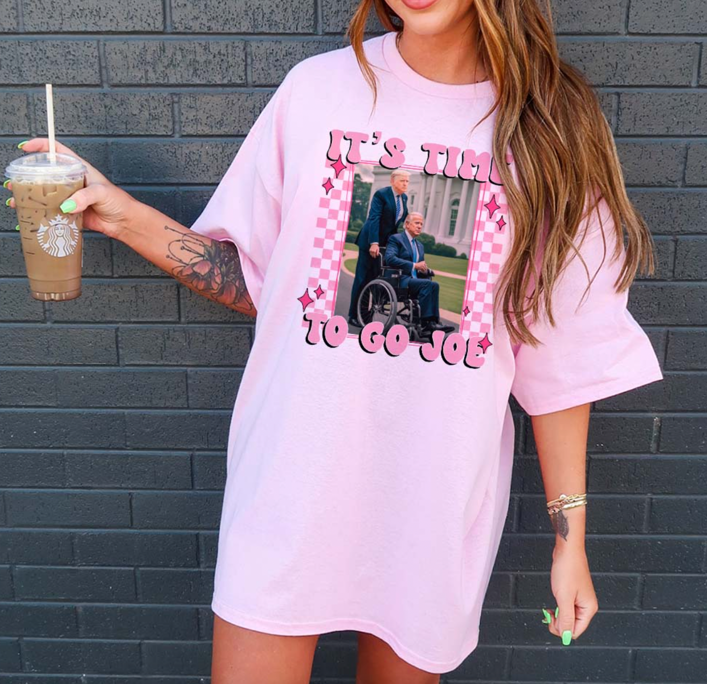 Time To Go Joe- Trump Tee Hoodie, Sweatshirt | PodTeesHub.com