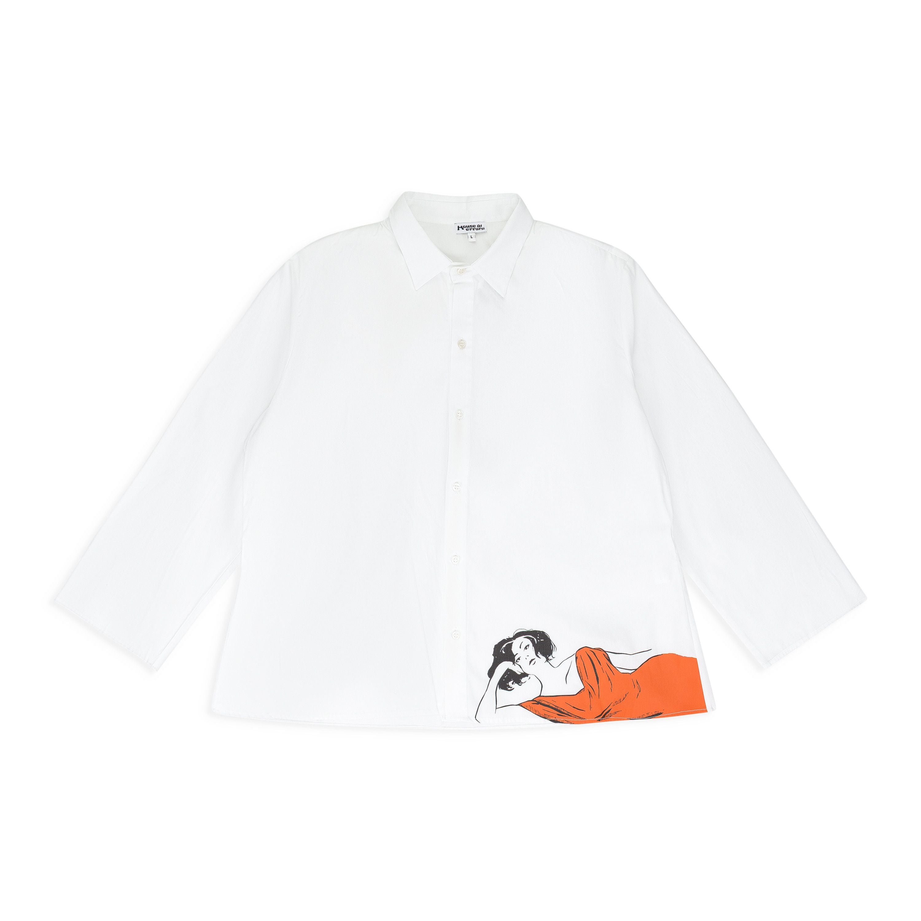 Of Errors House Of Errors White Film Noir Poplin T Shirt Size Xs Hoodie, Sweatshirt | PodTeesHub.com