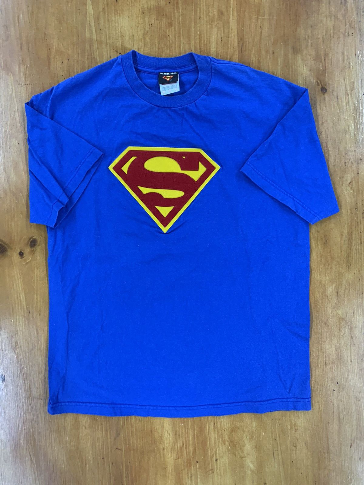 Vintage 1990s Warner Bro Superman T Shirt Hoodie, Sweatshirt | PodTeesHub.com