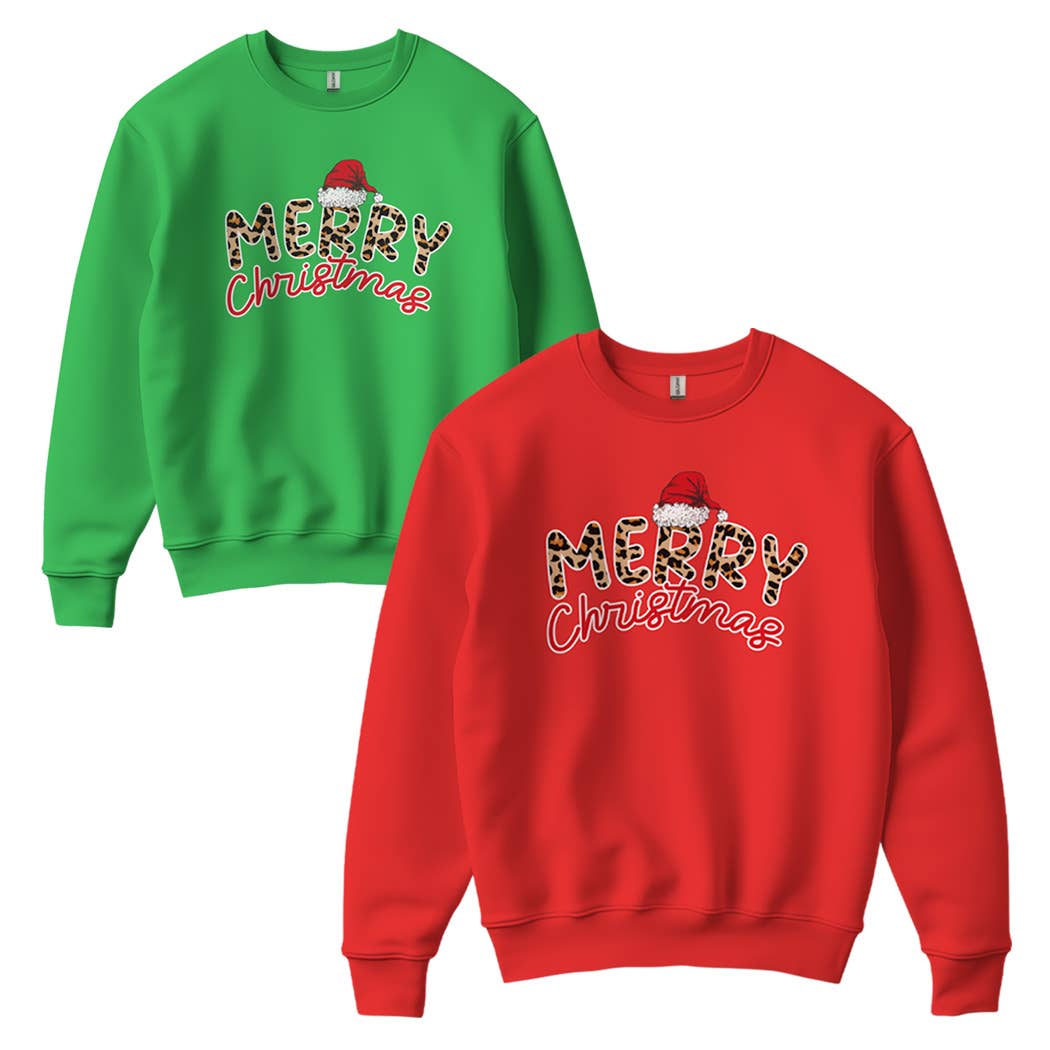 Merry Christmas Typographic Design Fleece Shirt Hoodie, Sweatshirt | PodTeesHub.com