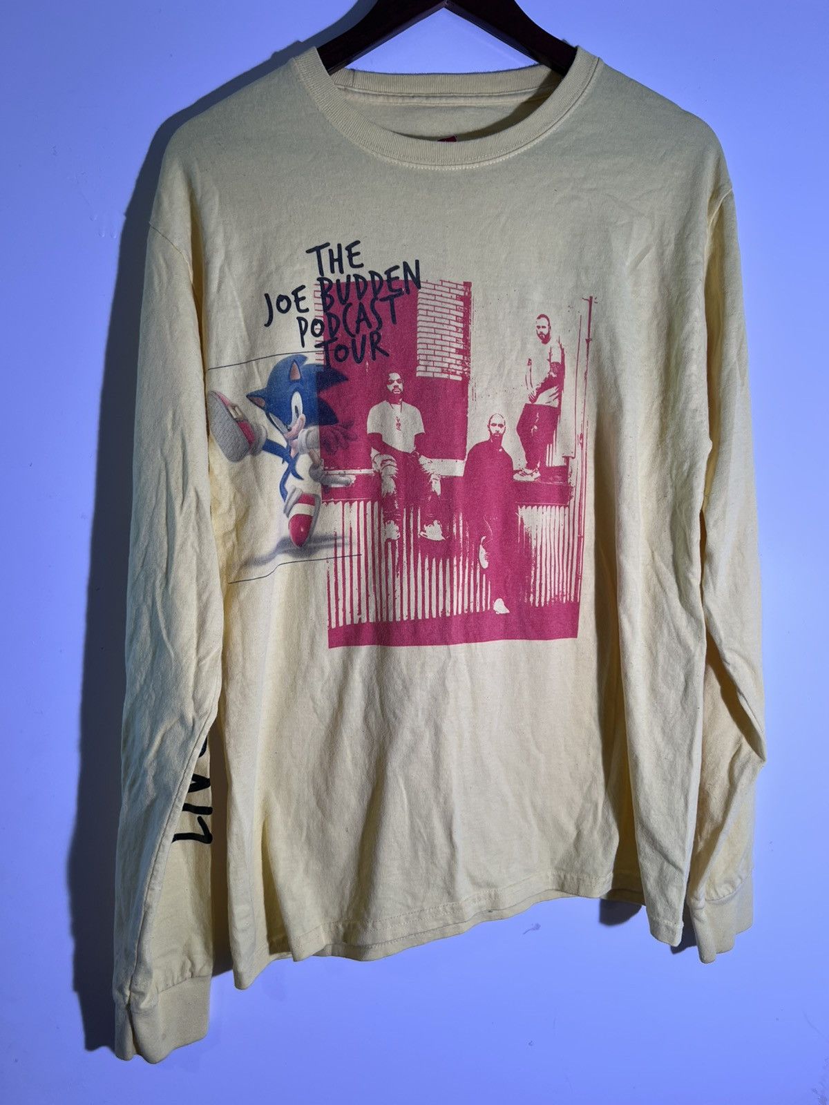 Vintage Late Y2k 2000 S Vtg Vintage Joe Budden Podcast Sonic T Shirt Hoodie, Sweatshirt | PodTeesHub.com