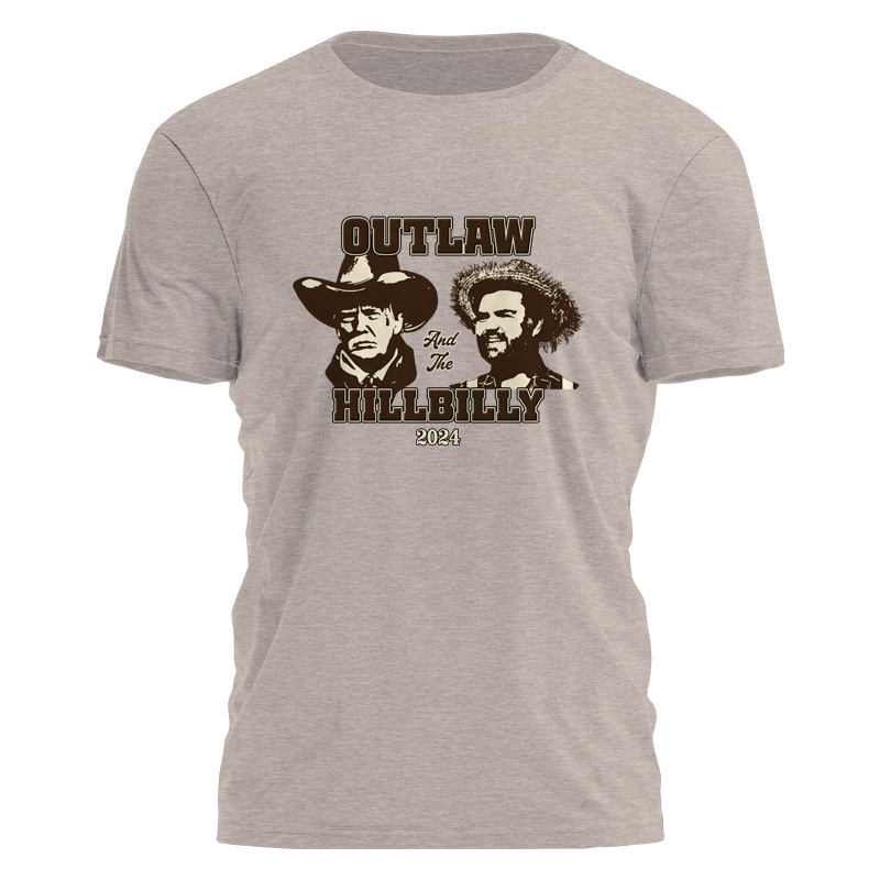 Trump Vance - Outlaw and Hillbilly Stone Tee - 2807 Hoodie, Sweatshirt | PodTeesHub.com