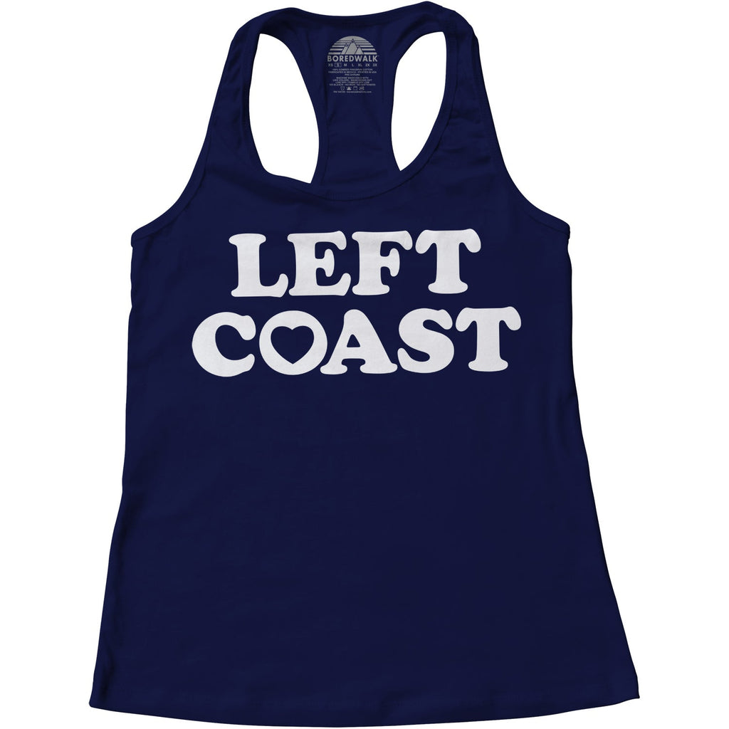 Women's Left Coast Racerback Tank Top