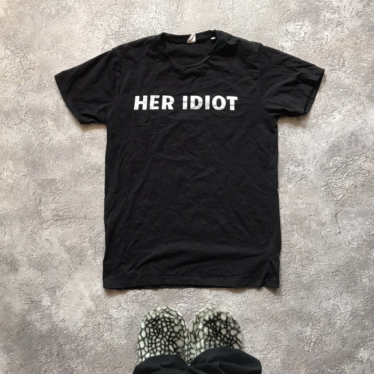 Vintage Her Idiot Slogan Funny Y2k T-Shirts, Hoodie, Sweatshirt