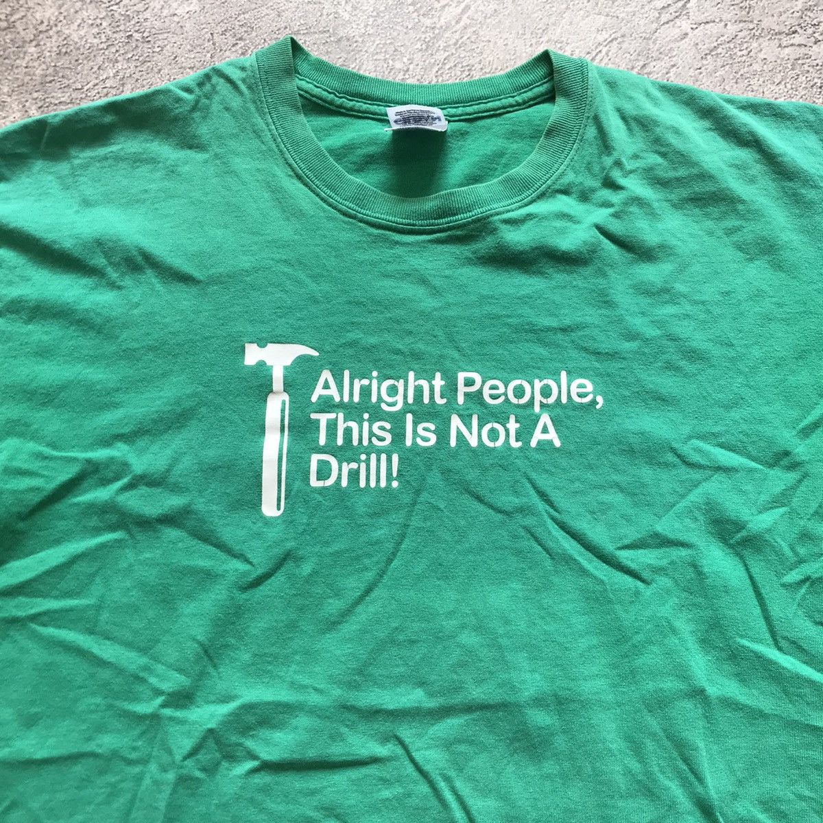 Vintage Adult Alright People Its Not A Drill Funny Tee Y2k Hoodie, Sweatshirt | PodTeesHub.com