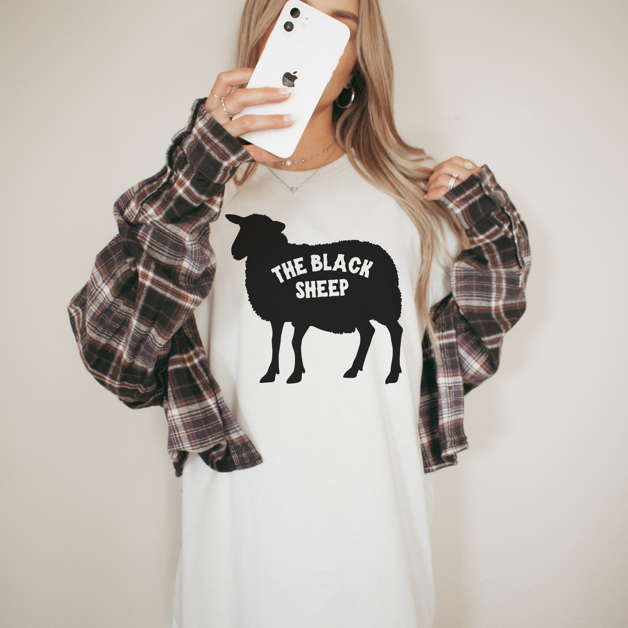 Black Sheet Shirt 161 Hoodie, Sweatshirt | PodTeesHub.com
