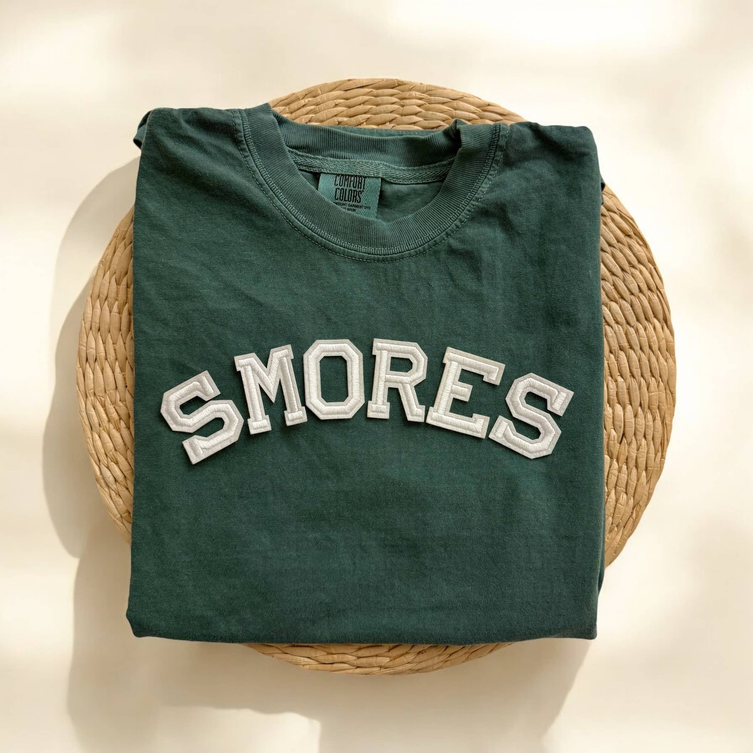 Smores Comfort Colors Short Sleeve Shirt, Campfire Tshirts Hoodie, Sweatshirt | PodTeesHub.com