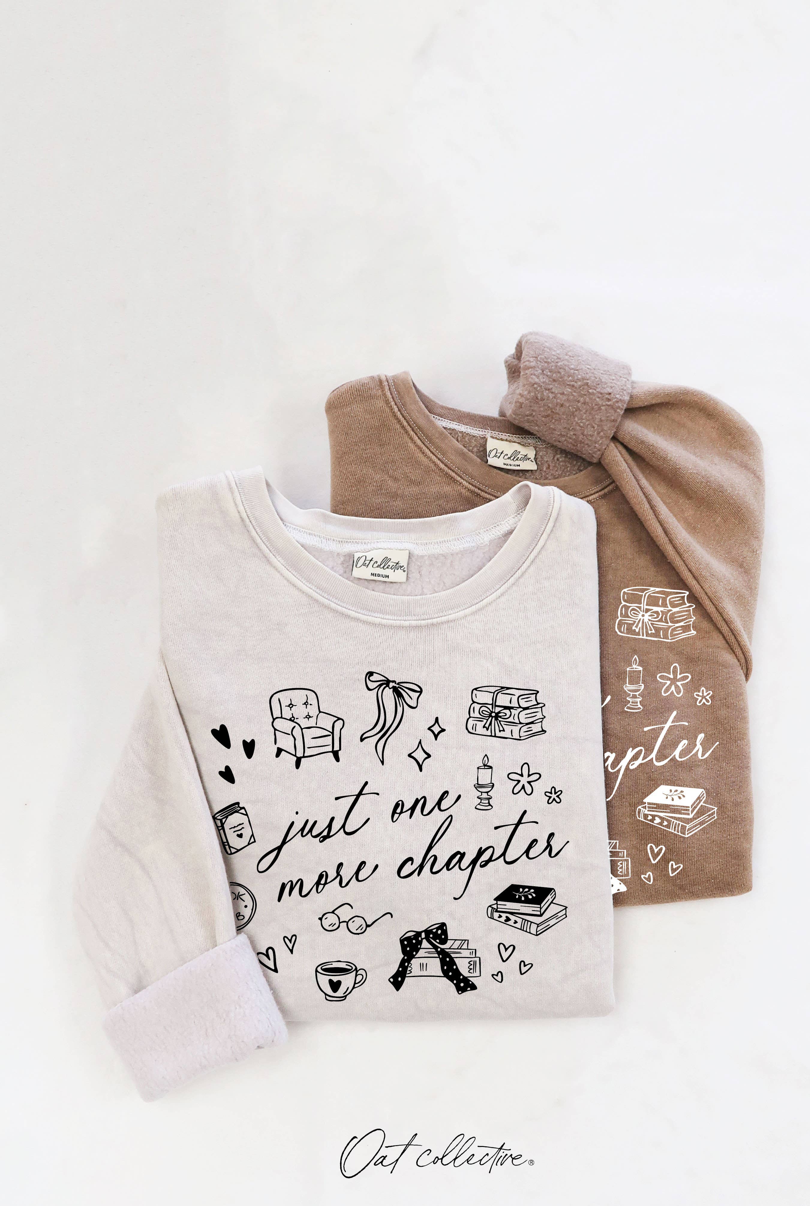Just One More Chapter Mineral Graphic Sweatshirt T-Shirts, Hoodie | PodTeesHub.com