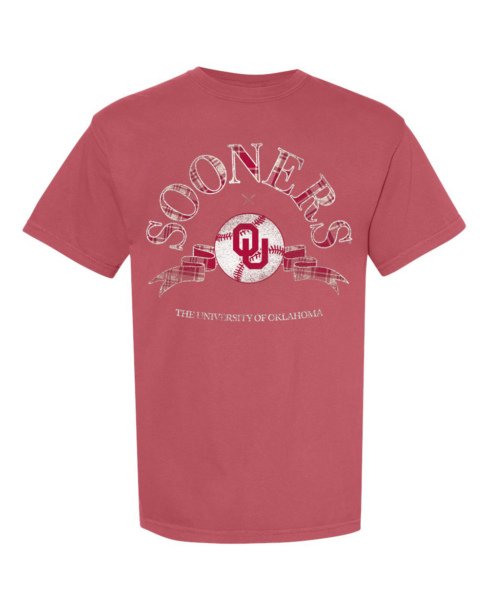 Ou Sooners Heritage Baseball Crimson Comfort Colors Tee Hoodie, Sweatshirt | PodTeesHub.com
