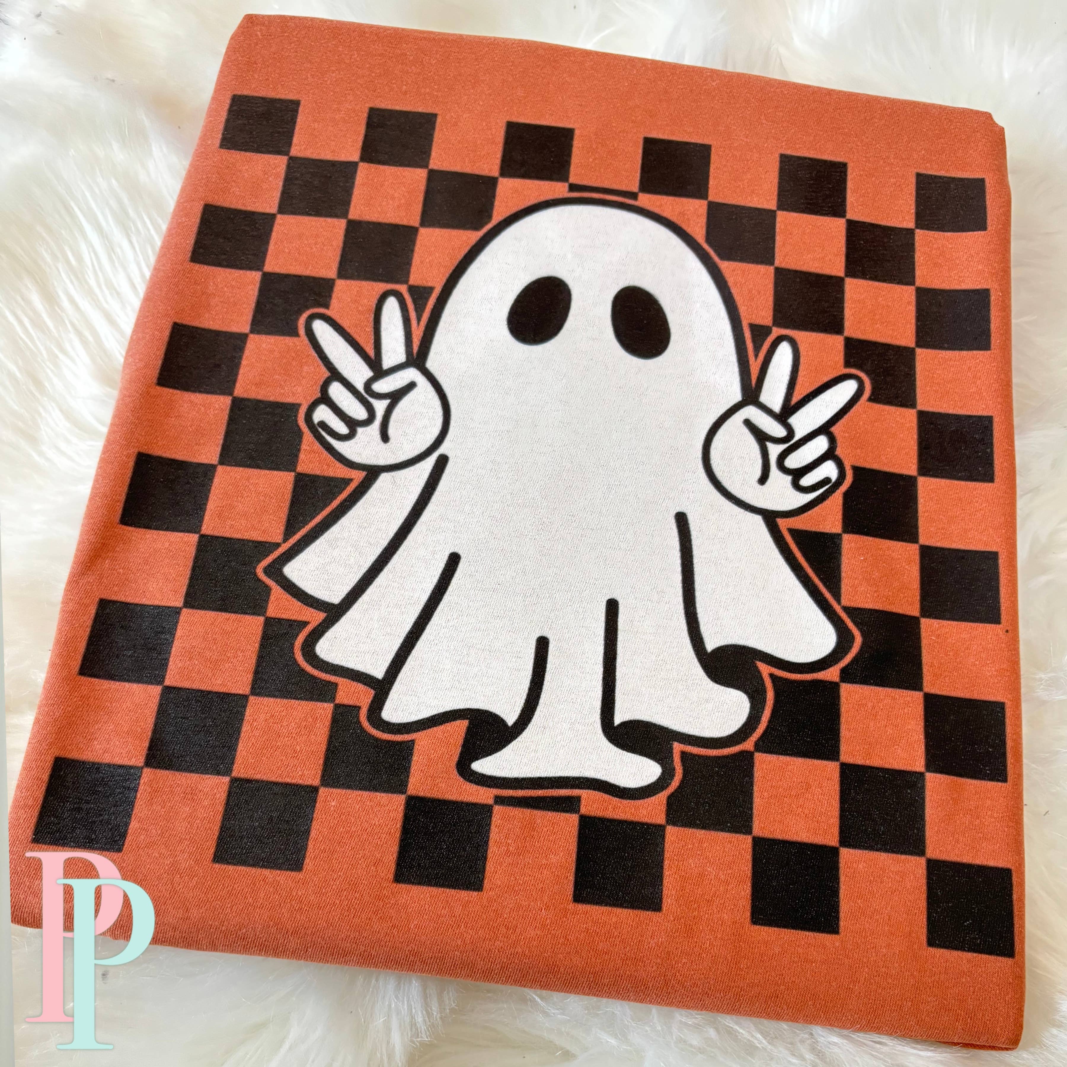 Halloween Graphic T-Shirt | Graphic Shirt | Retro Ghost Hoodie, Sweatshirt | PodTeesHub.com