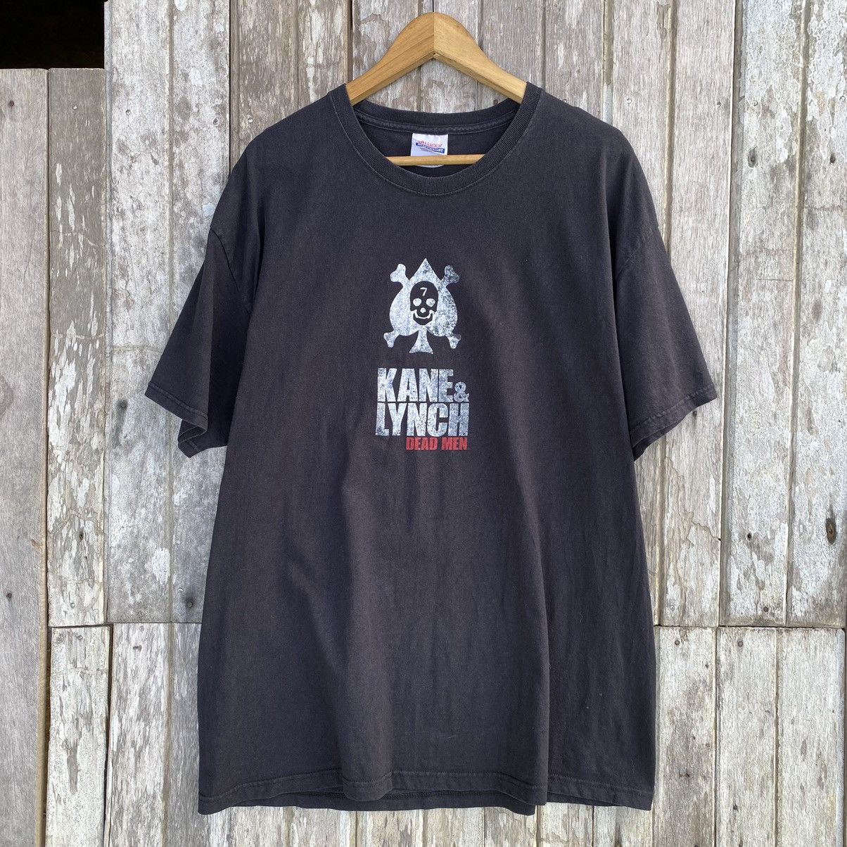 Playstation Vintage Faded Y2k Kane Lynch Dead Men Video Game Tee Hoodie, Sweatshirt | PodTeesHub.com