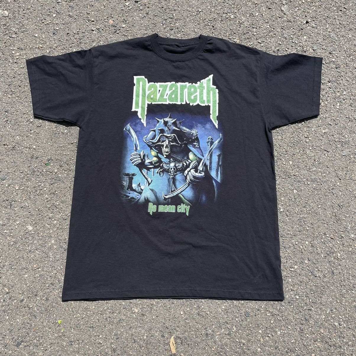 Vintage Y2k Nazareth Horror Face Tee Band Rock Streetwear Hoodie, Sweatshirt | PodTeesHub.com