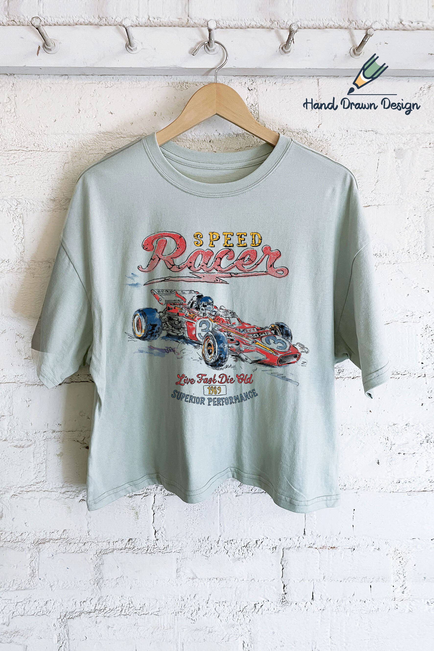 Speed Racer - Women's Screen Printed T-Shirt Hoodie, Sweatshirt | PodTeesHub.com