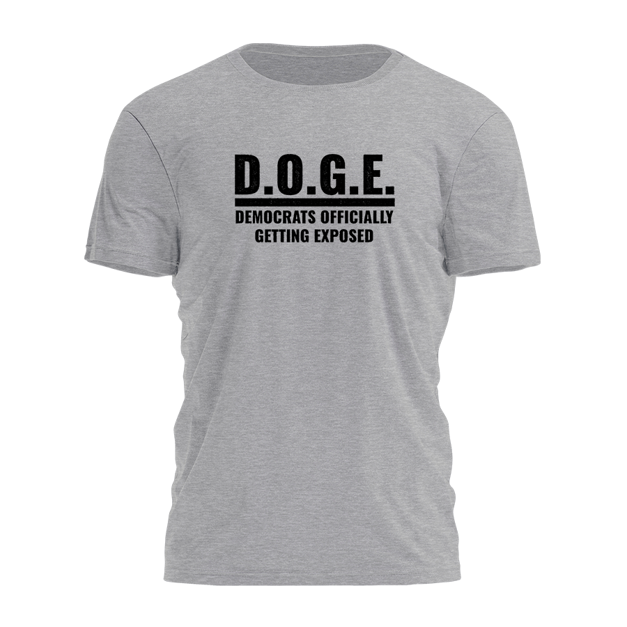 Doge - Democrats Officially Getting Exposed - Bold Tee - 3574 Hoodie, Sweatshirt | PodTeesHub.com