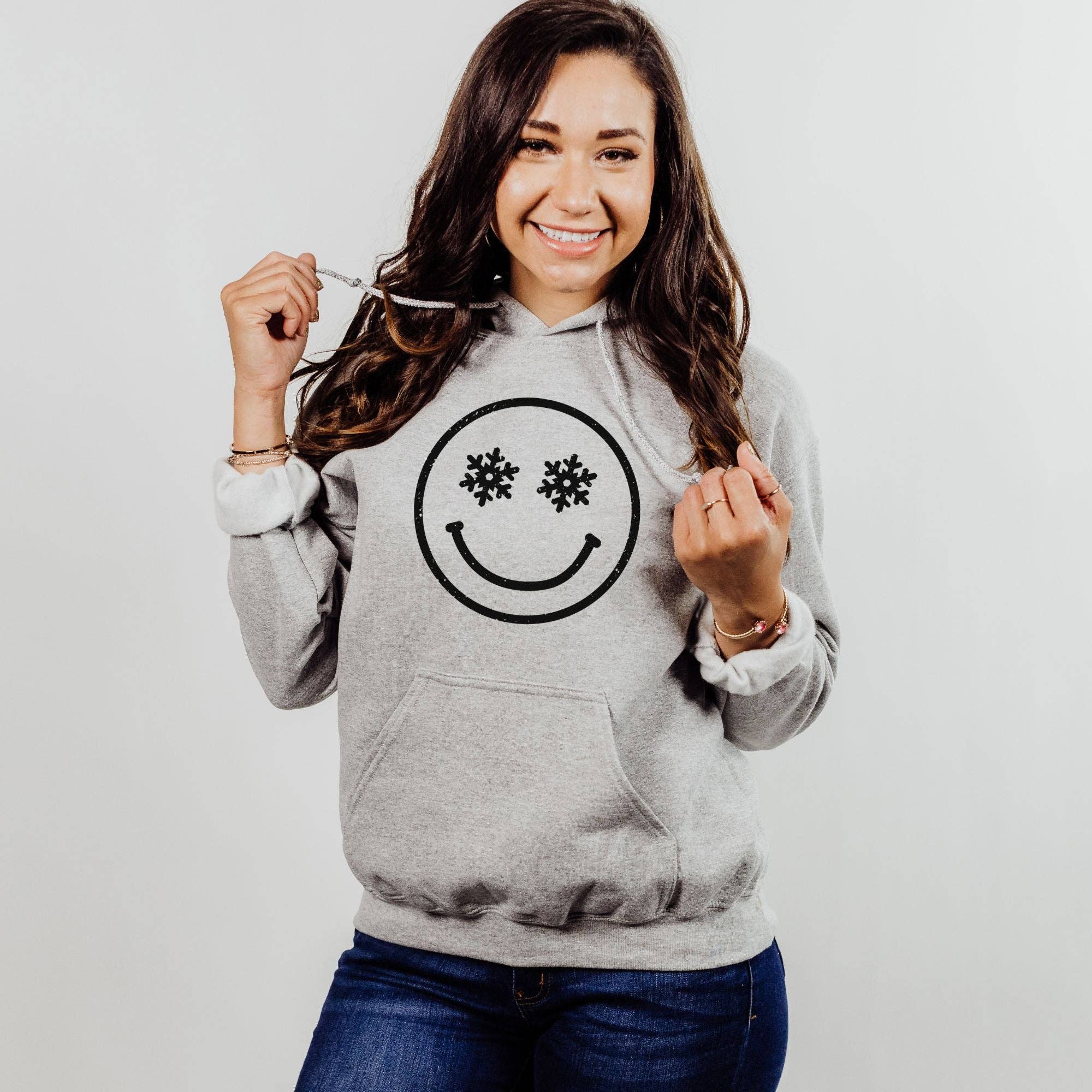 Snow Happy Unisex Sweatshirt - Hoodie or Crewneck T-Shirts | PodTeesHub.com