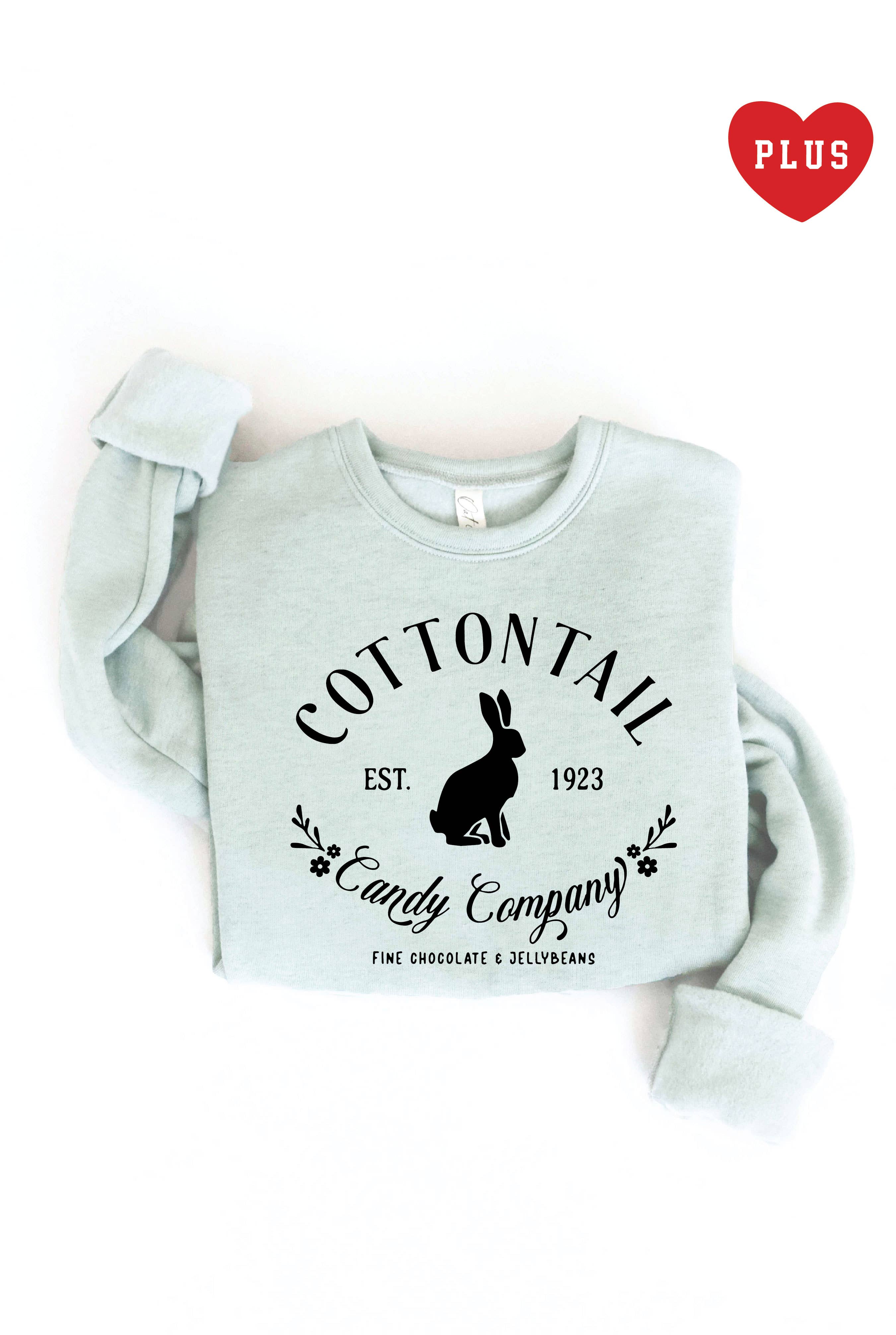 Cottontail Candy Company Plus Graphic Sweatshirt T-Shirts, Hoodie | PodTeesHub.com