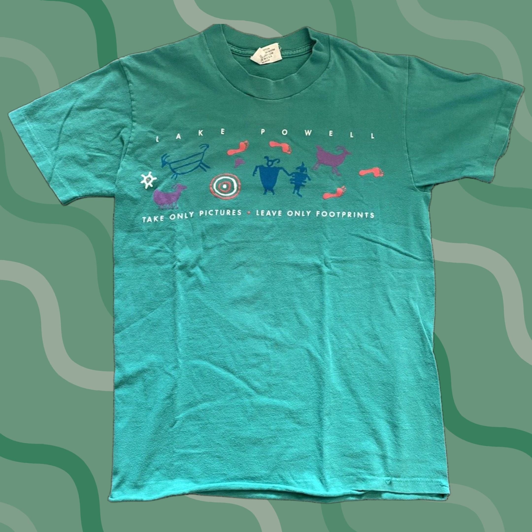 Vintage Tough T S Shirt Men S Green Usa 90s Aztec Hieroglyphics Single Stitch Wear Guard Mad Hoodie, Sweatshirt