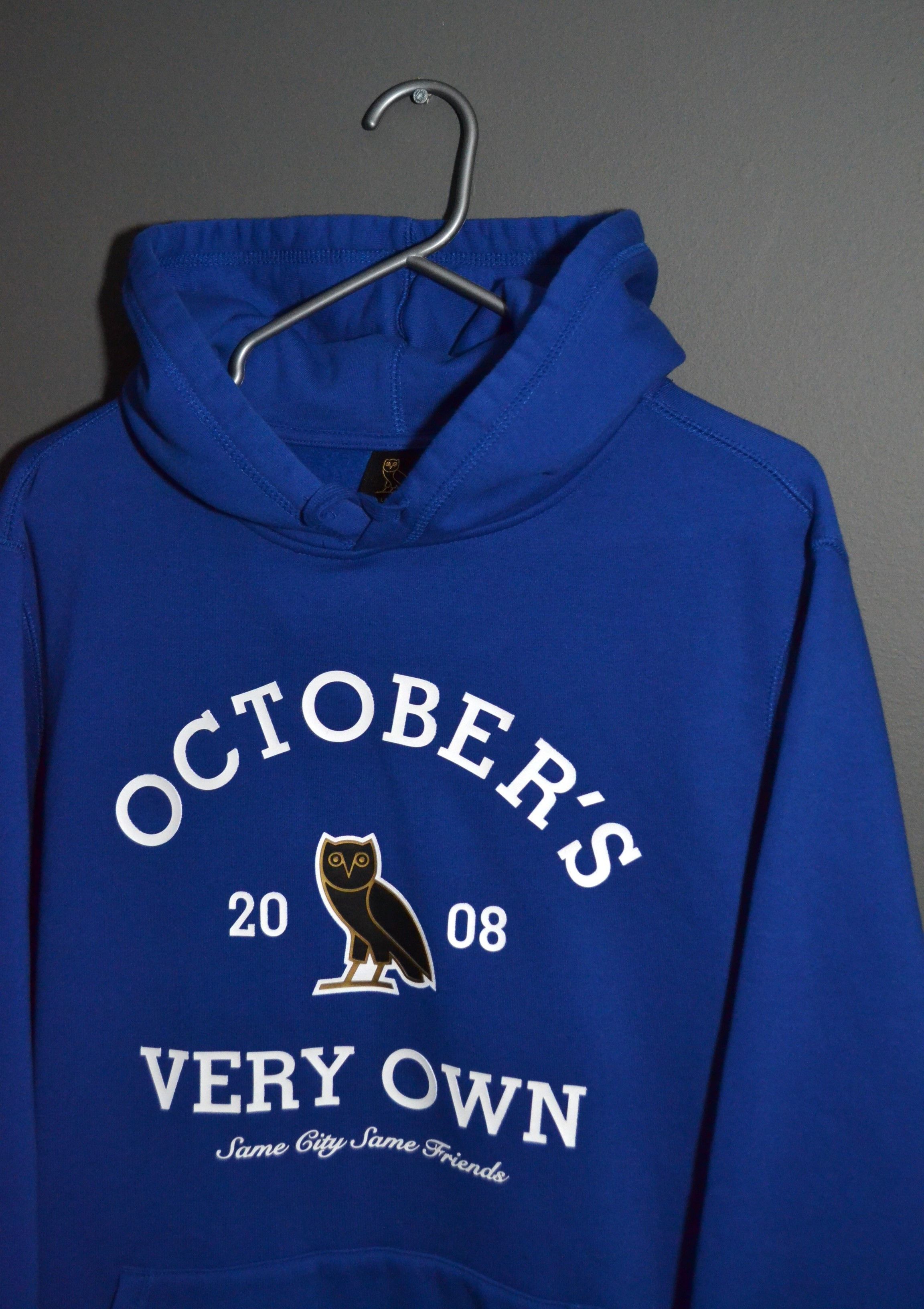 October S Very Own Octobers Very Own Collegiate Royal Blue Hoodie 2008 L Ovo T-Shirts, Sweatshirt | PodTeesHub.com