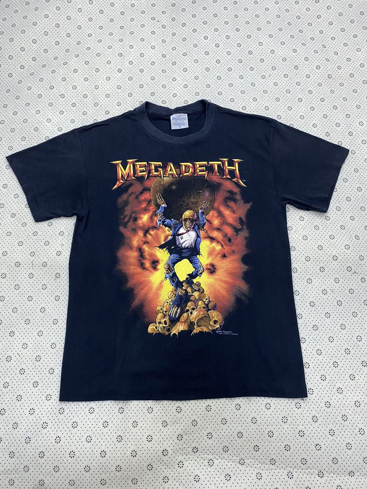 Metallica X Vintage Vintage Megadeth Shirt 90 Brockum Hoodie, Sweatshirt | PodTeesHub.com