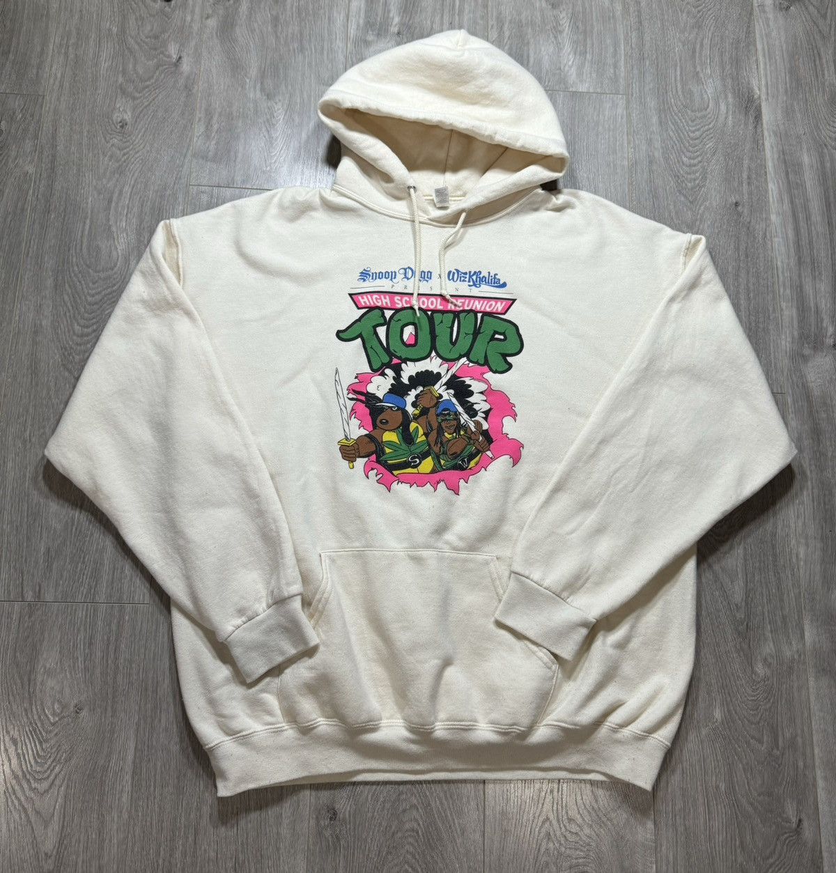 Rap Tees Snoop Dogg Wiz Khalifa High School Reunion Tmnt Tour Hoodie Sweatshirt | PodTeesHub.com