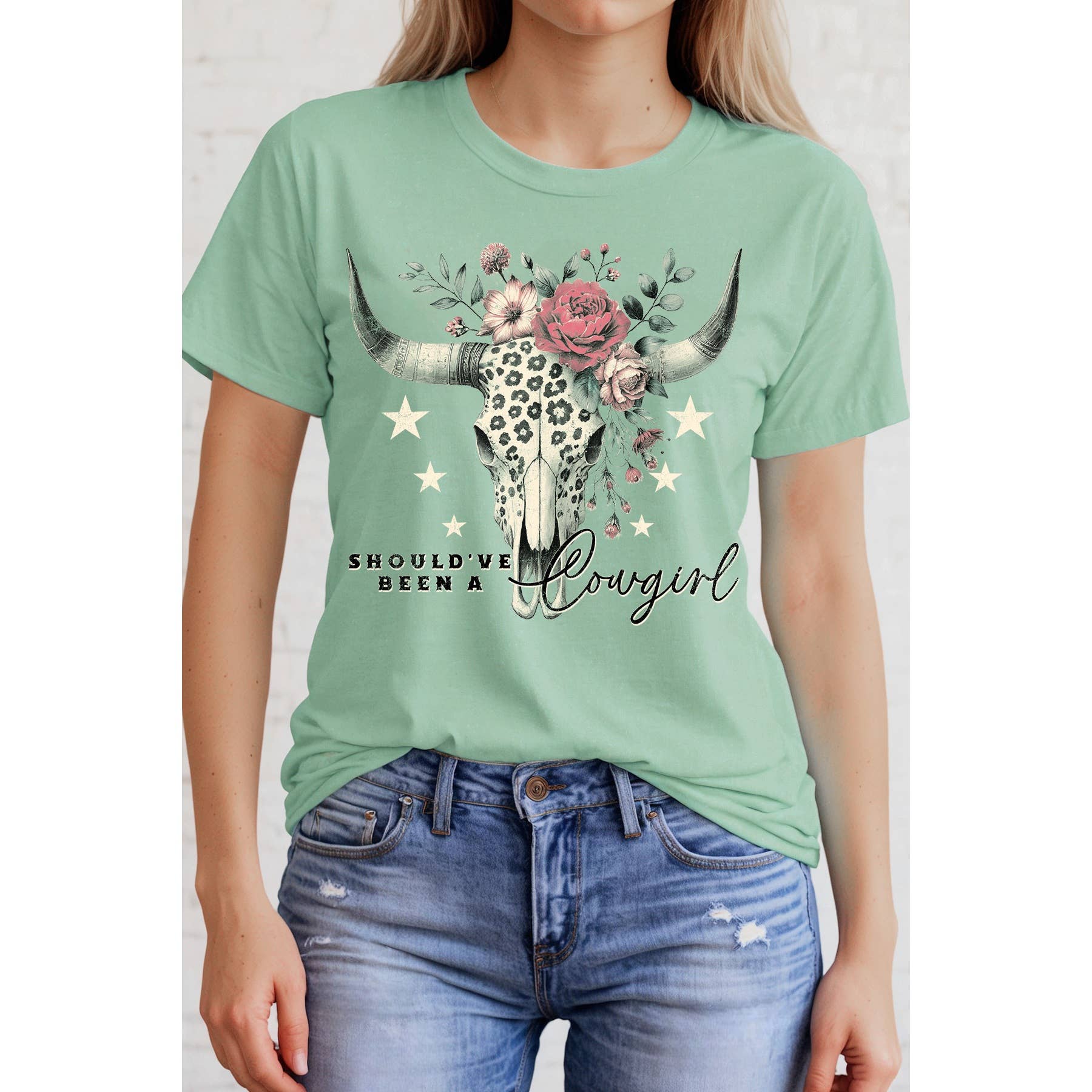 Should Ve Been A Cowgirl Short Sleeve T Shirt Hoodie, Sweatshirt | PodTeesHub.com