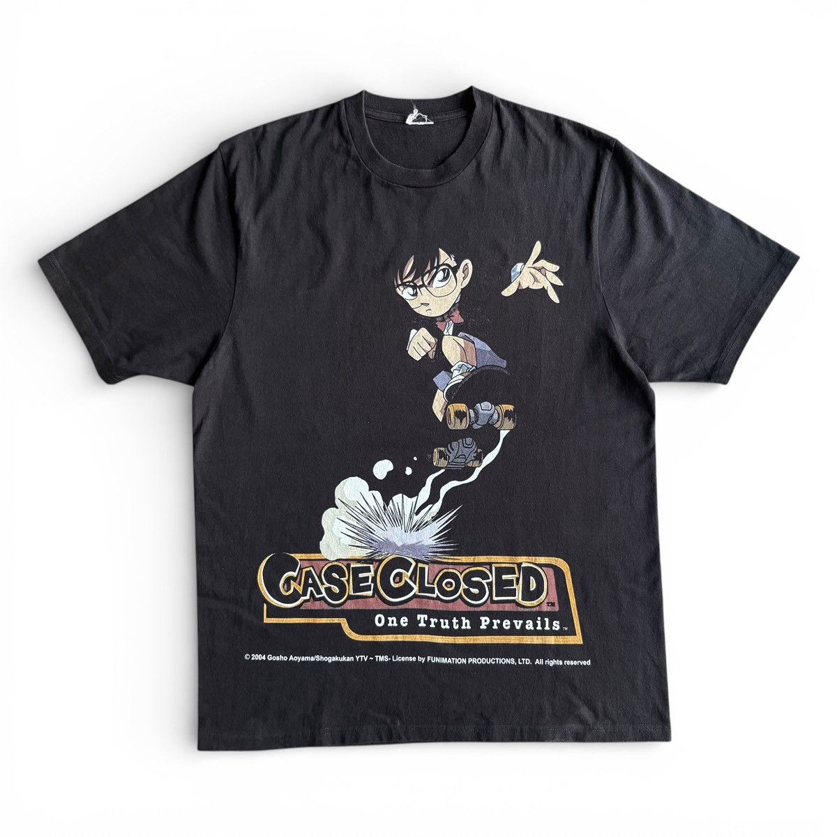 Vintage Anime Tee Detective Conan Case Closed Hoodie, Sweatshirt | PodTeesHub.com