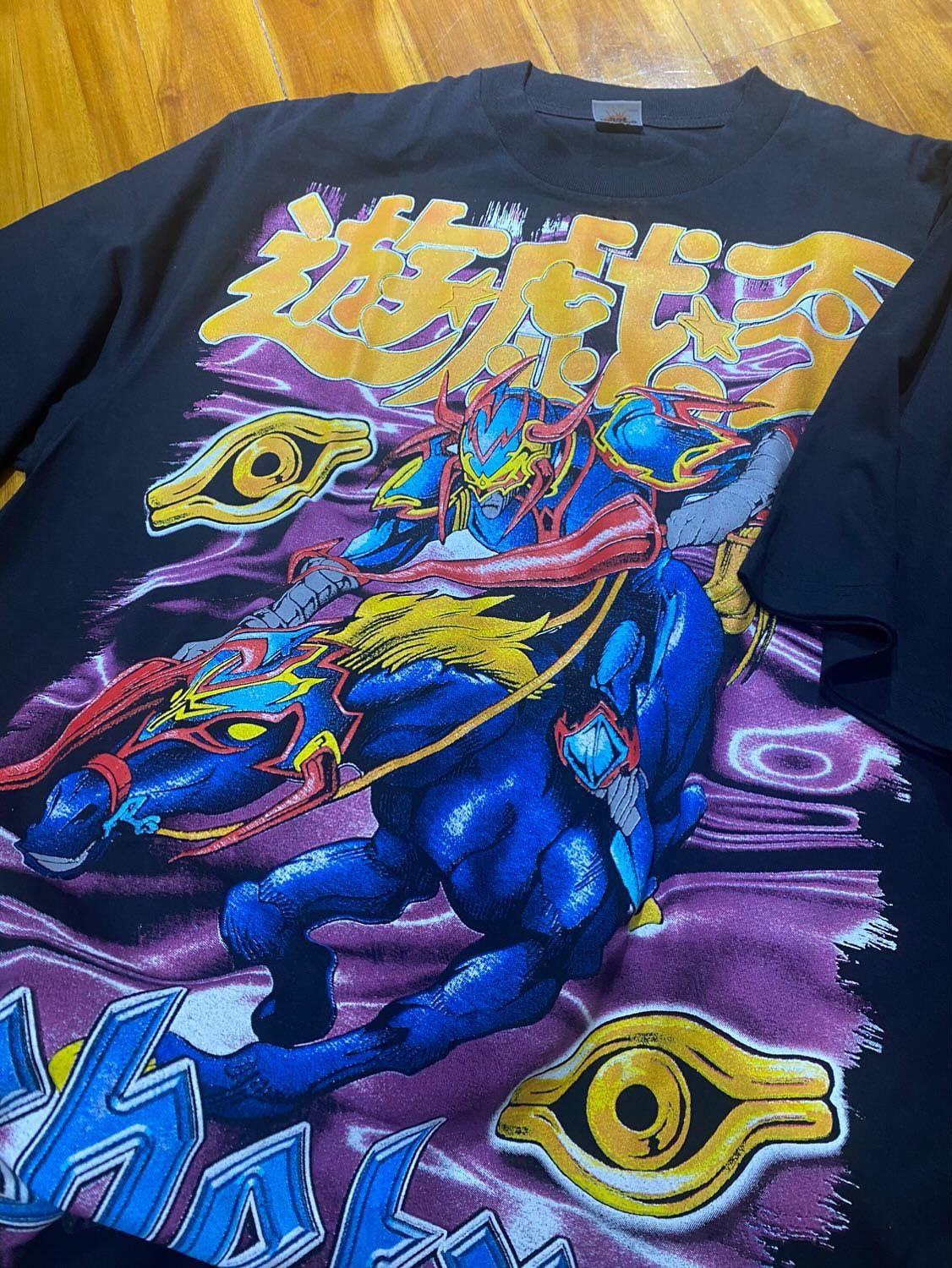 Vintage Super Rare Anime Yugioh Gaia The Fierce Knight X Dark Energy T-Shirts, Hoodie, Sweatshirt | PodTeesHub.com