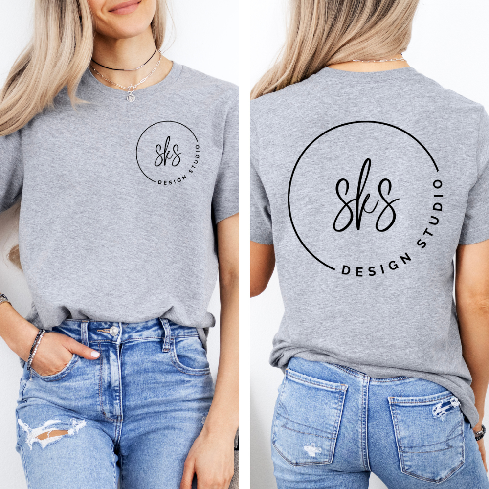 Custom Logo | Unisex T-Shirt [Bella Canvas] Hoodie, Sweatshirt | PodTeesHub.com