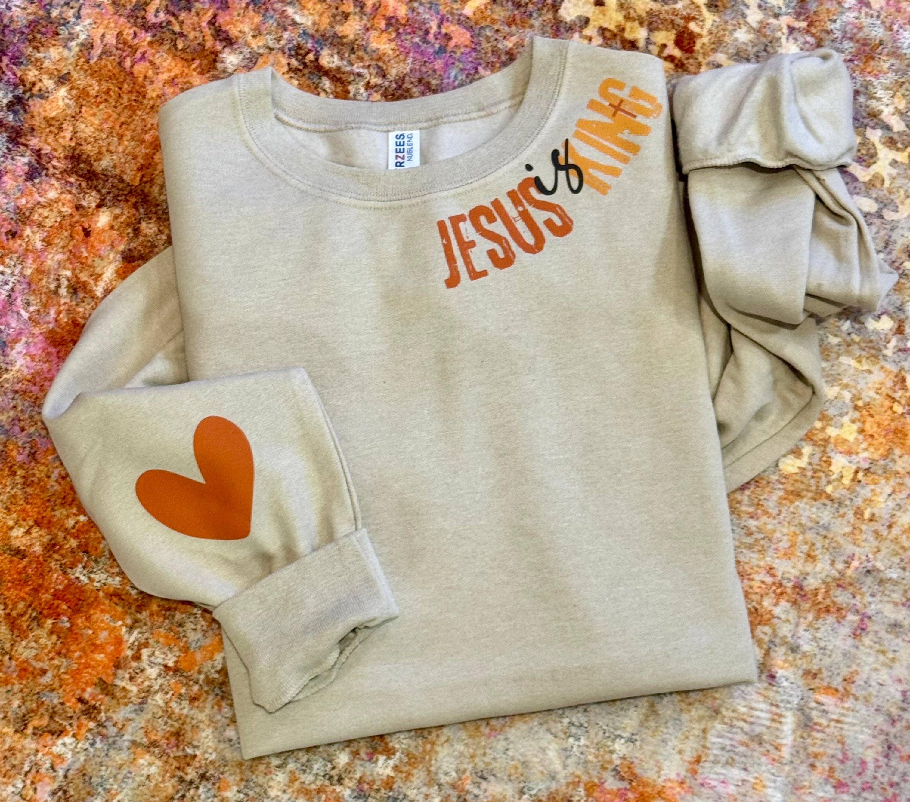 Jesus Is King Sweatshirt T-Shirts, Hoodie | PodTeesHub.com