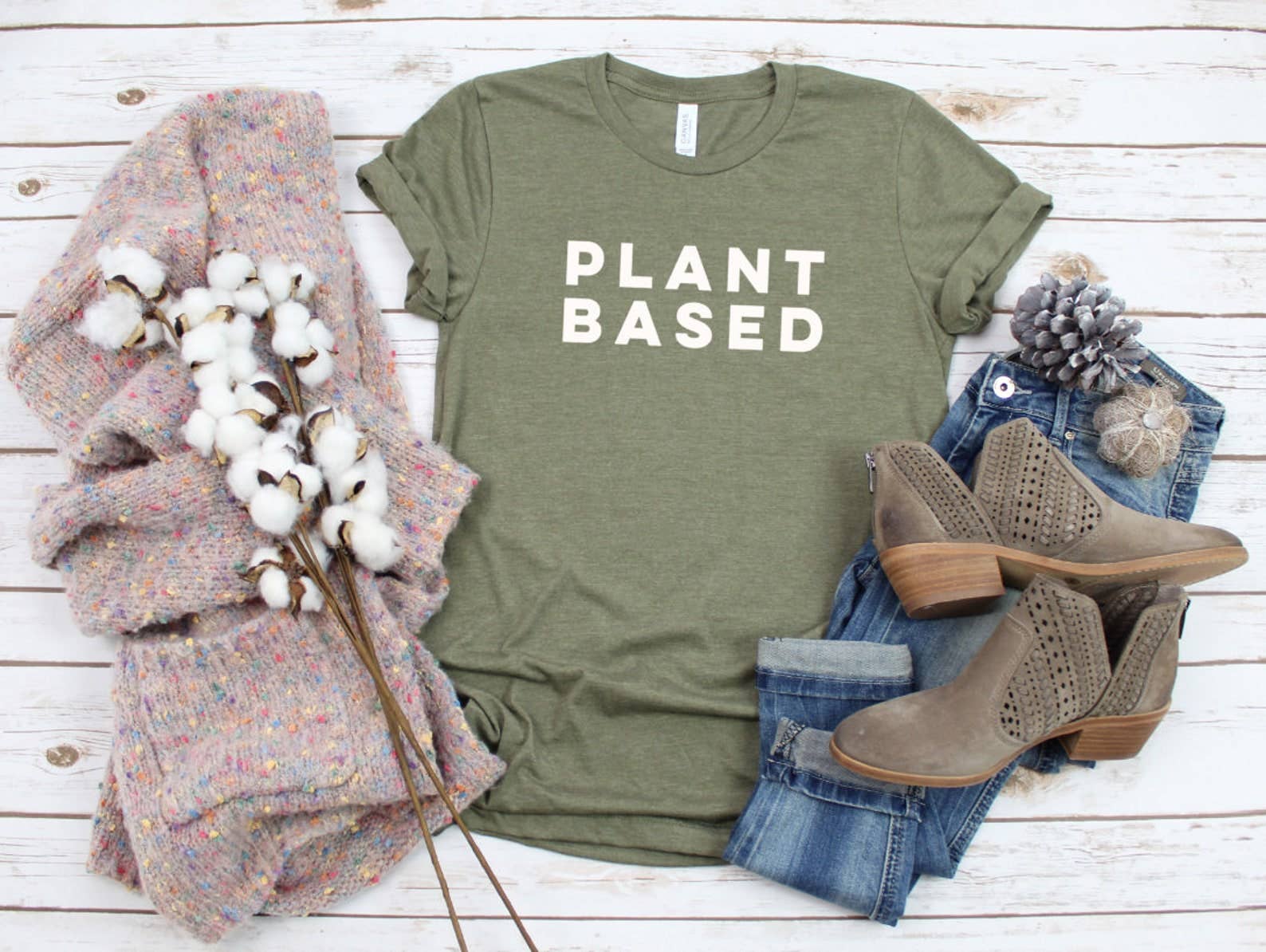 Plant Based T-Shirt Hoodie, Sweatshirt | PodTeesHub.com