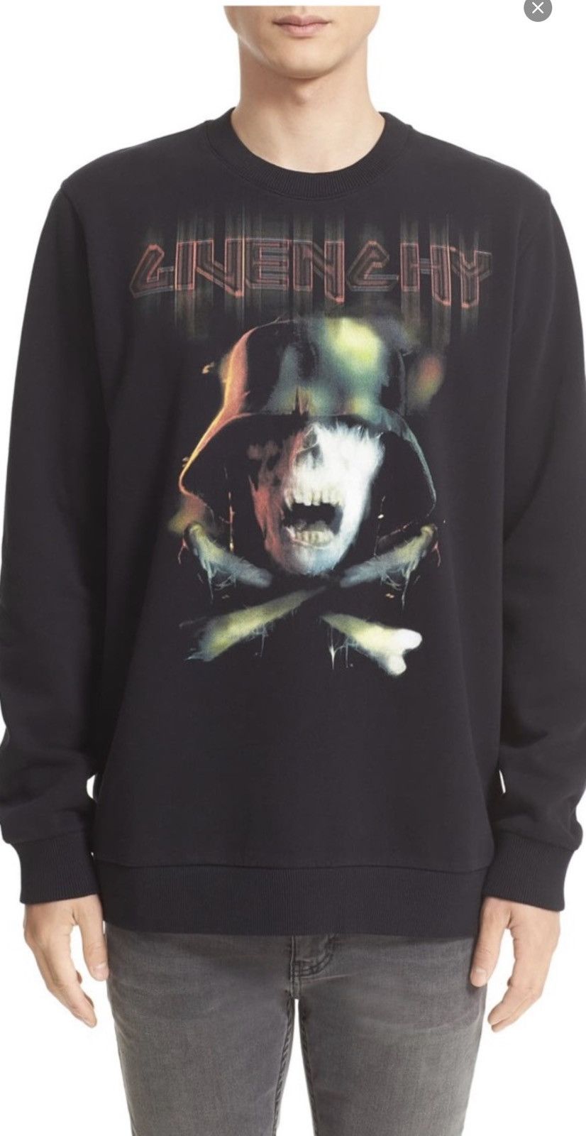 Givenchy Riccardo Tisci Metal Head Graphic Sweatshirt T-Shirts, Hoodie | PodTeesHub.com