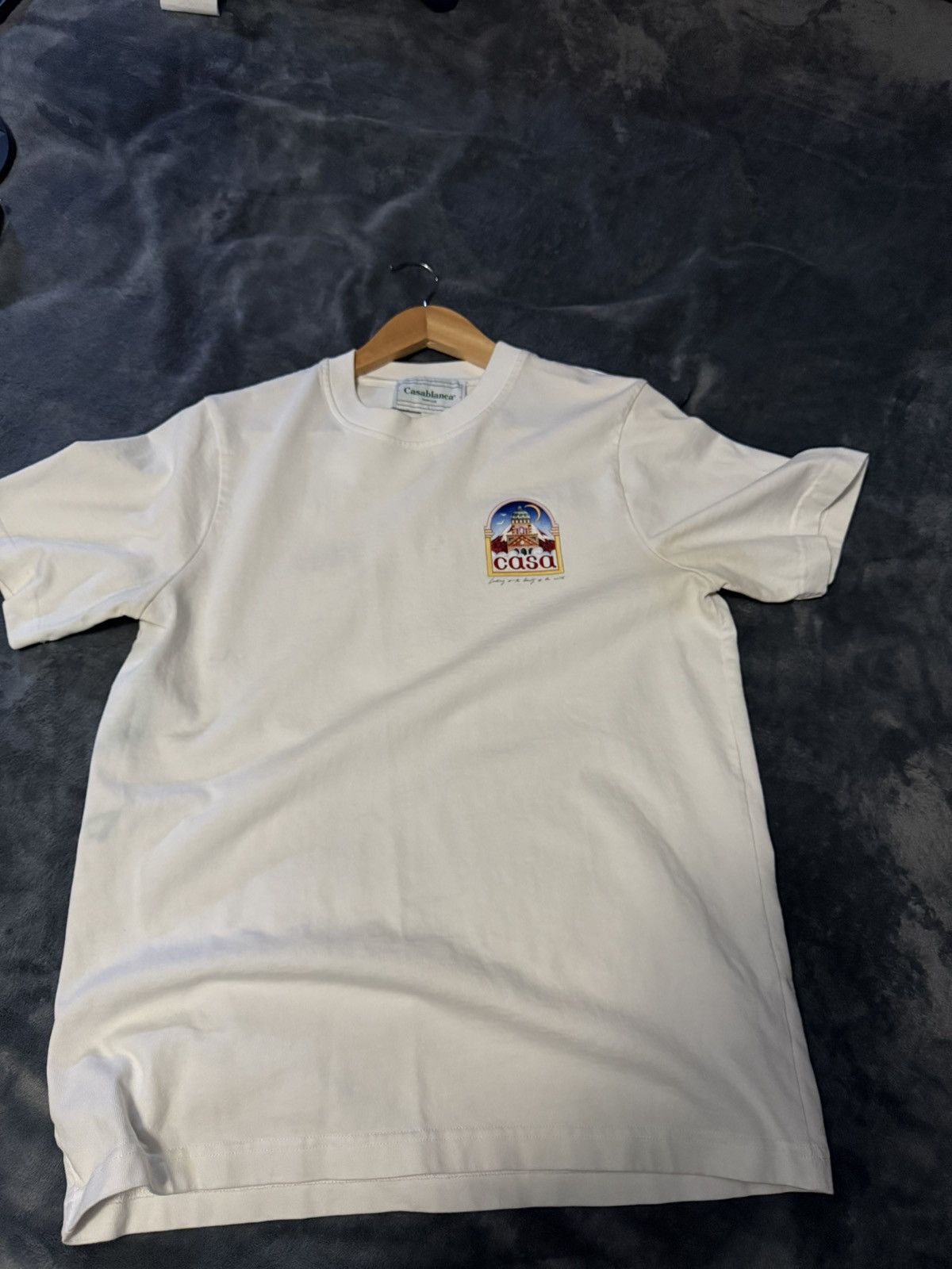 Casablanca Multicolored T Shirt Hoodie, Sweatshirt | PodTeesHub.com