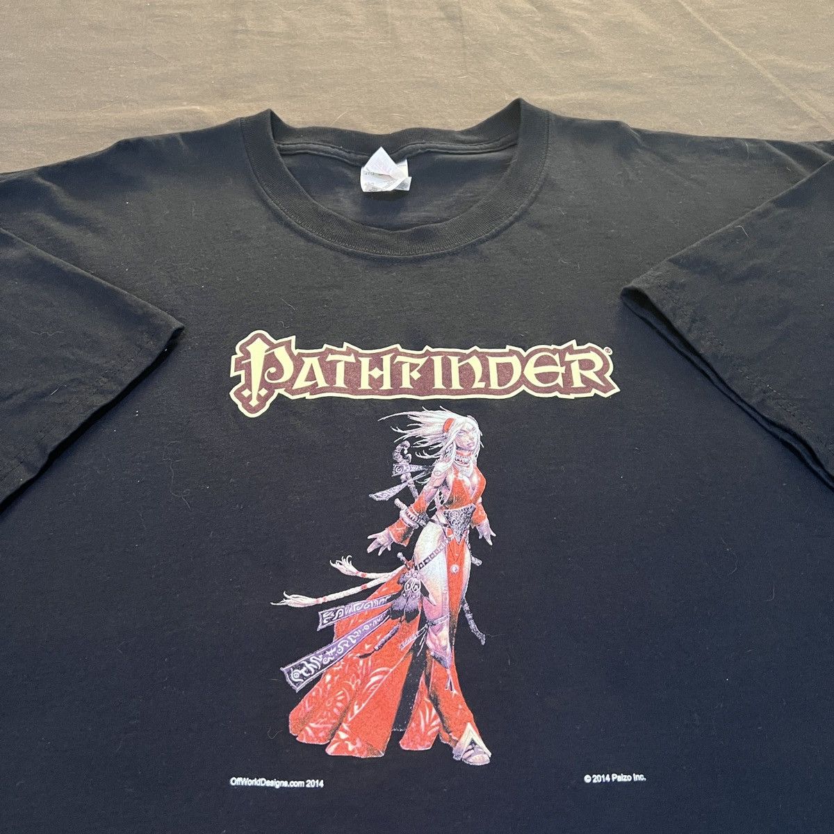Playstation Vintage Y2k Pathfinder Game Promo Tee 4xl Oversized Hoodie, Sweatshirt | PodTeesHub.com