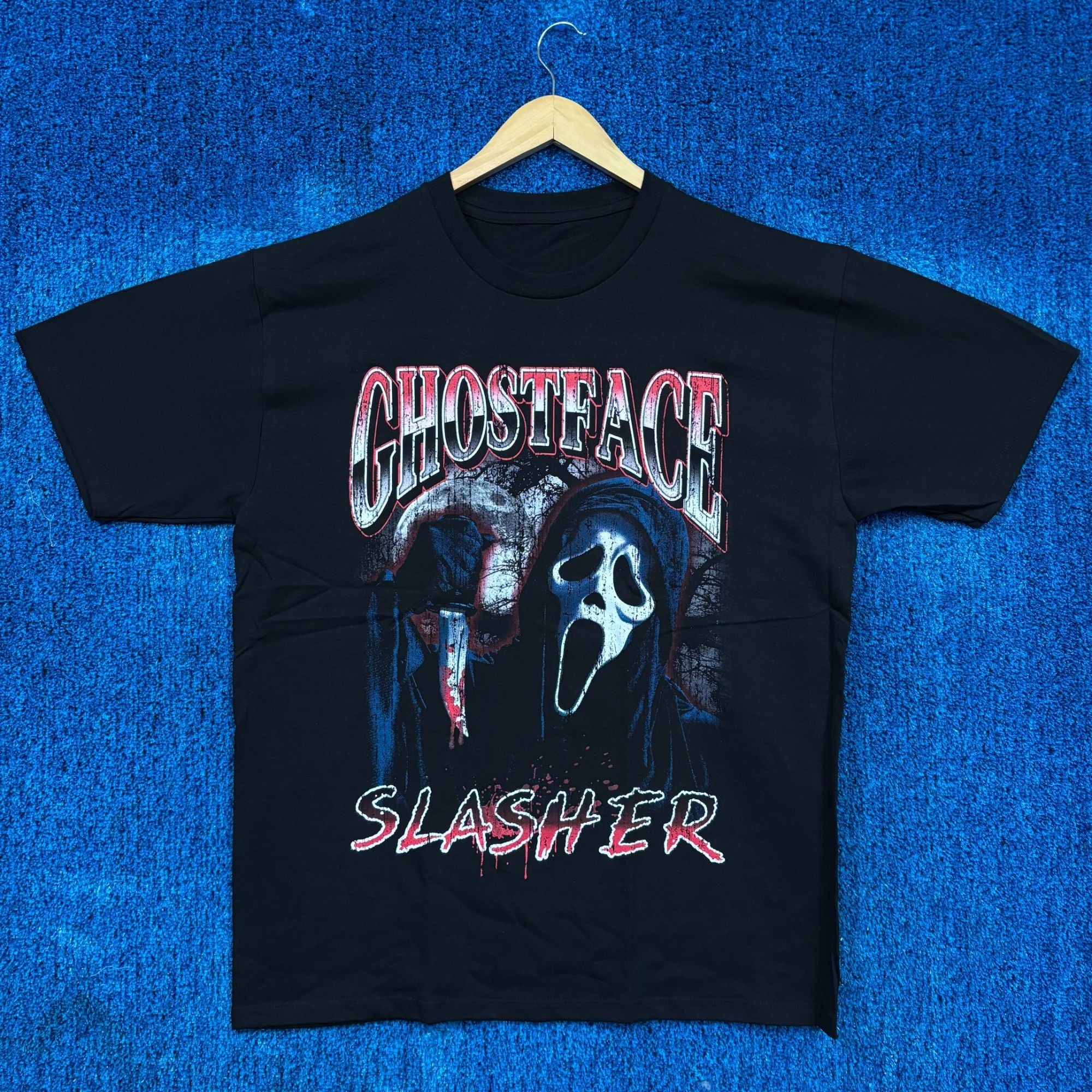 Other Ghost Face The Slasher Scream Horror Film Series Promo Tee L Hoodie, Sweatshirt | PodTeesHub.com