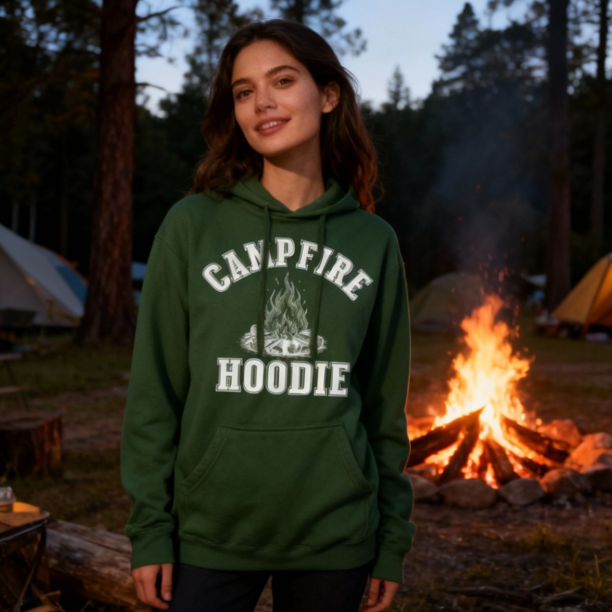 Campfire Hoodie T-Shirts, Sweatshirt | PodTeesHub.com