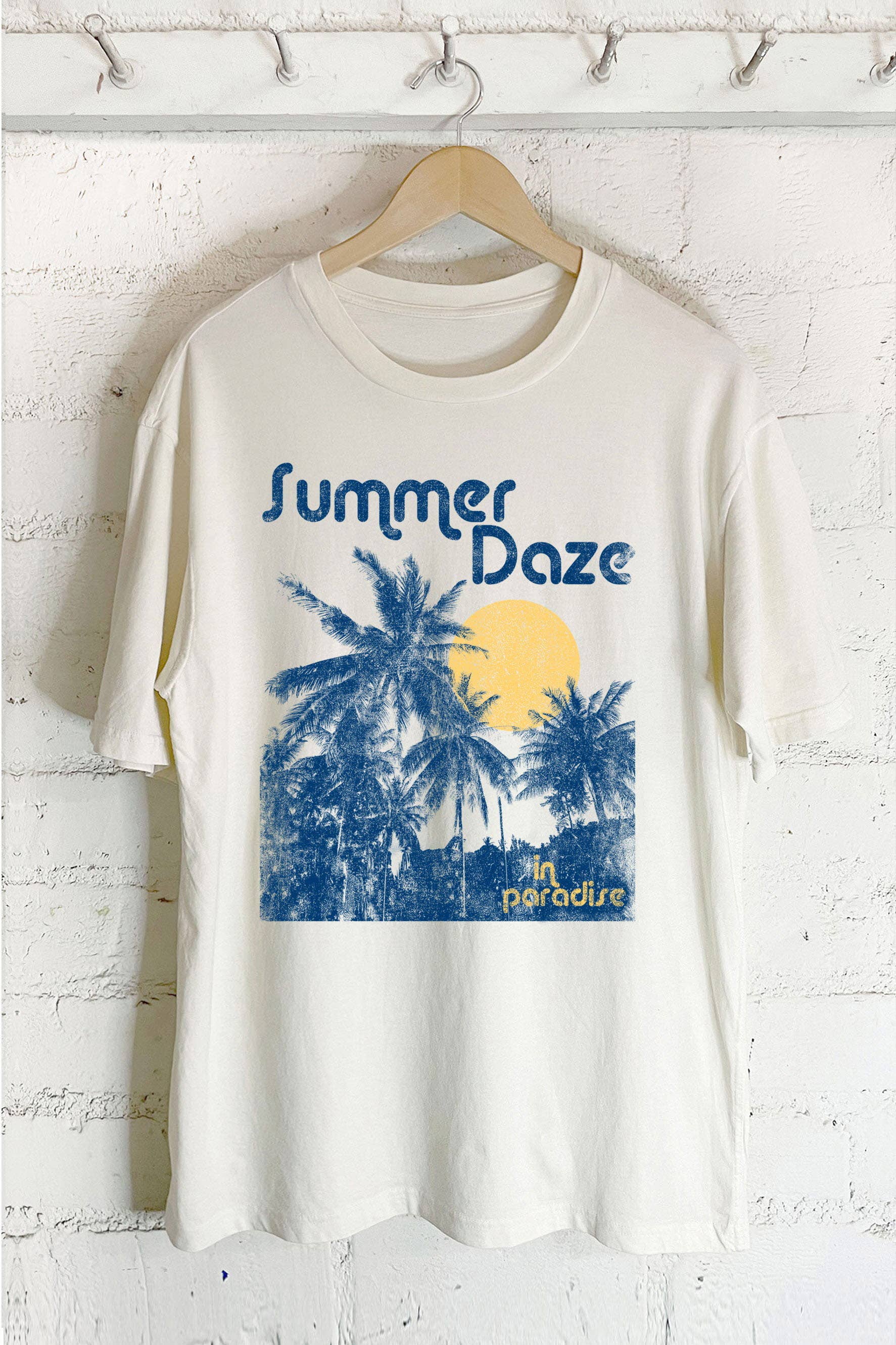 Summer Daze-Oversized Tee Hoodie, Sweatshirt | PodTeesHub.com