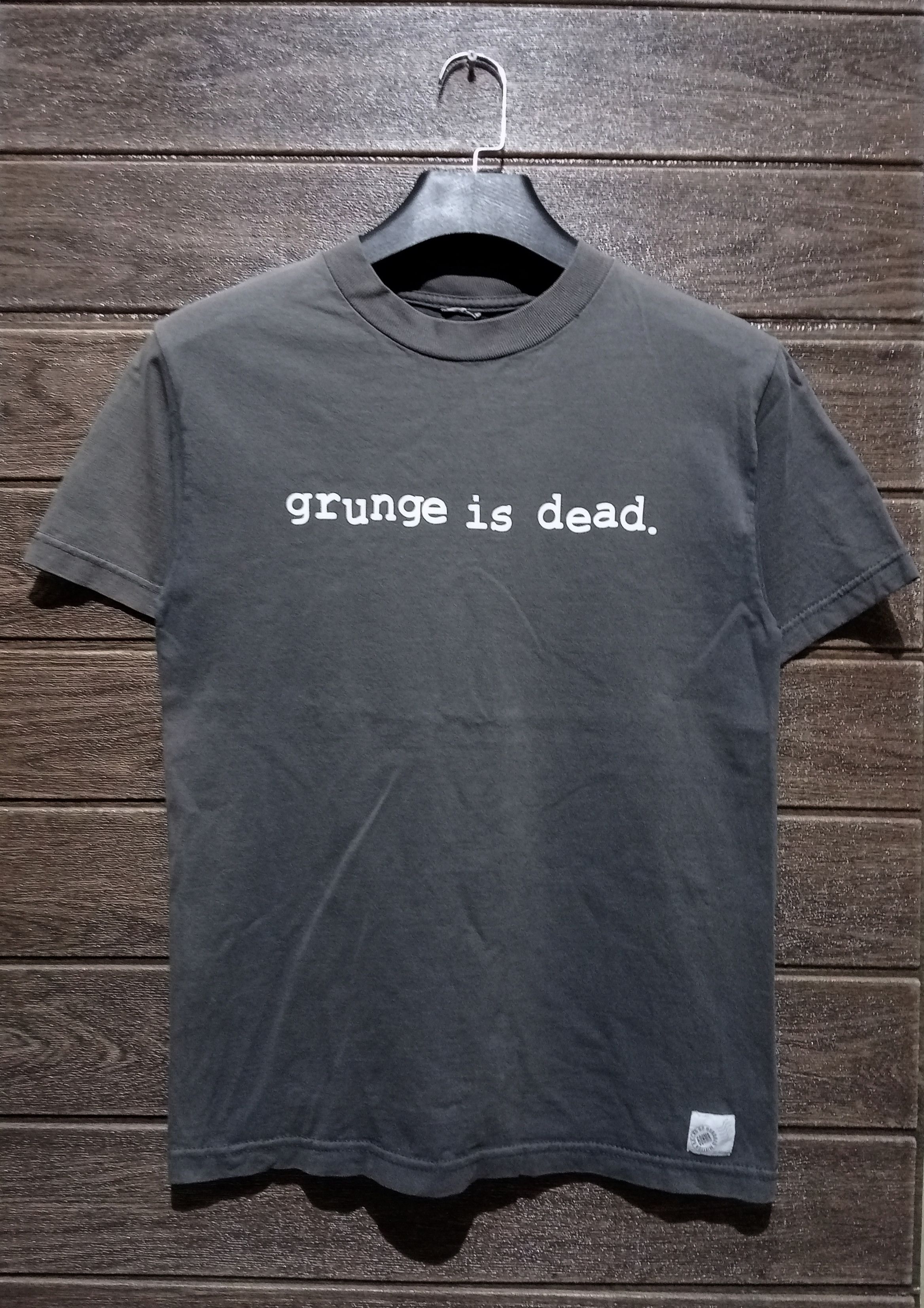 Band Tees Vtg Kurt Cobain Grunge Is Dead 60 Hundred Millon Rocks Tee Hoodie, Sweatshirt | PodTeesHub.com