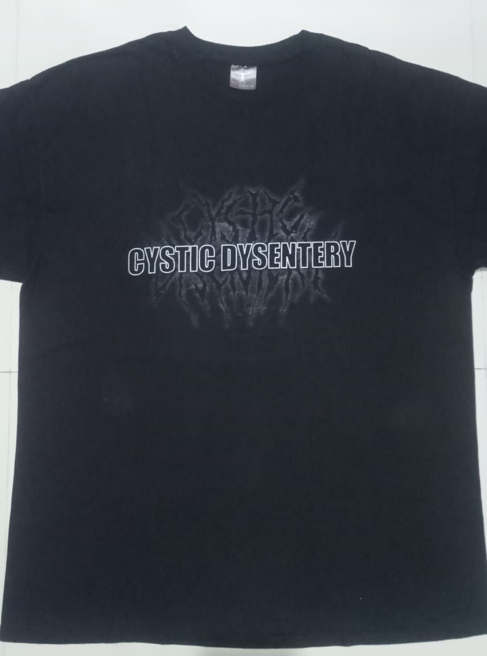 Band Tees Vintage Cystic Dysentery Logo Brutal Death Metal Tee Hoodie, Sweatshirt | PodTeesHub.com