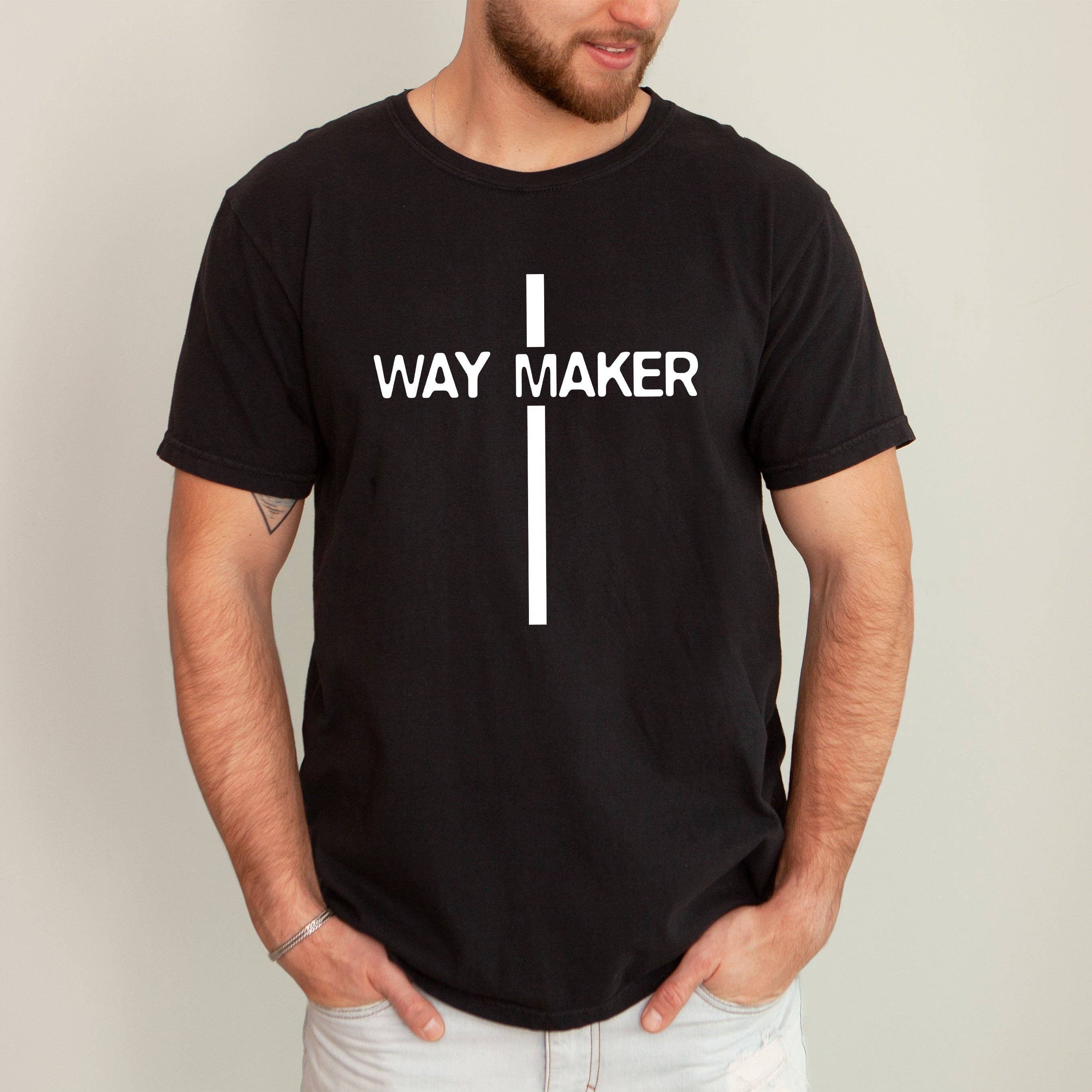 Way Maker, Faith, Christian, Gospel, Jesus, Religious Tshirt Hoodie, Sweatshirt | PodTeesHub.com