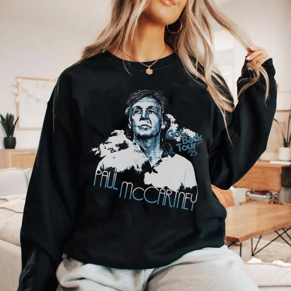 Paul Mccartney 2025 Tour Concert Tee Hoodie, Sweatshirt | PodTeesHub.com