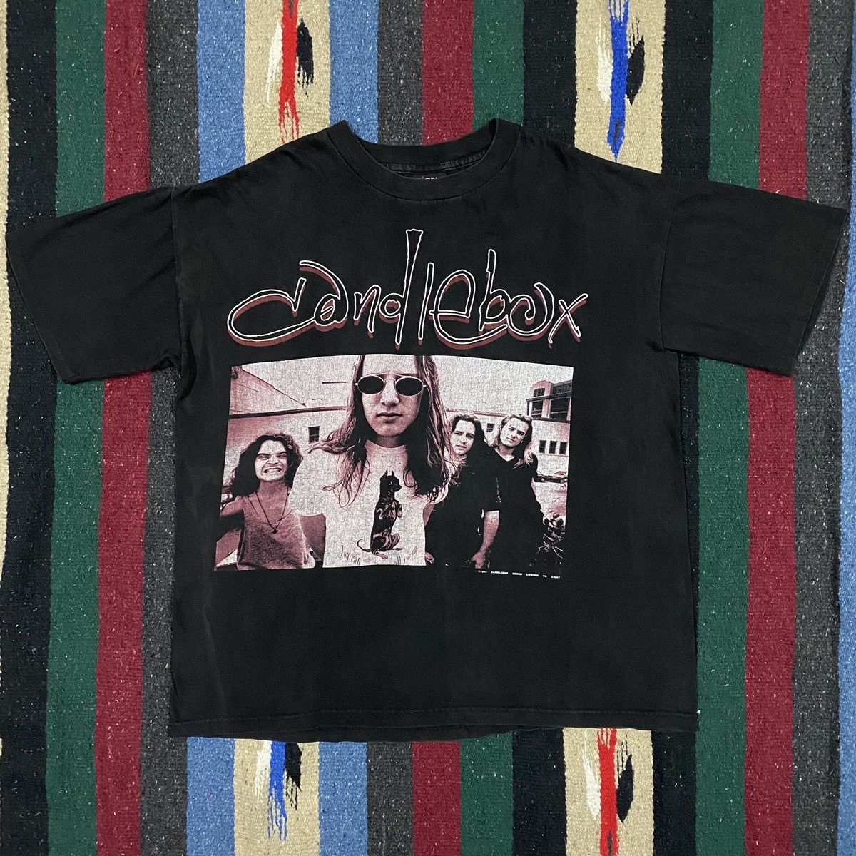Band Tees Vintage 90s Candlebox T Shirt Hoodie, Sweatshirt | PodTeesHub.com
