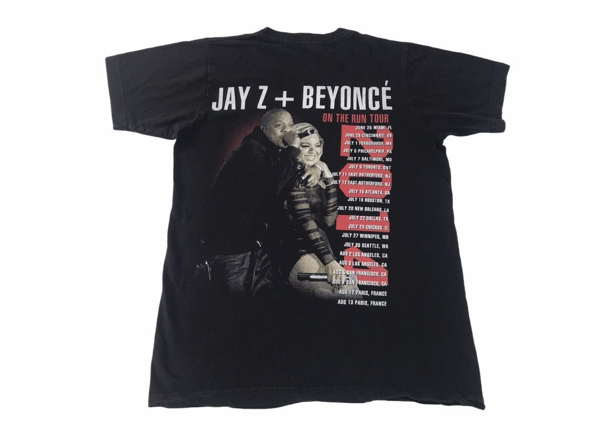 Band Tees The Carters Beyonce Ft Jay Z On The Run Tour Tee Hoodie, Sweatshirt | PodTeesHub.com