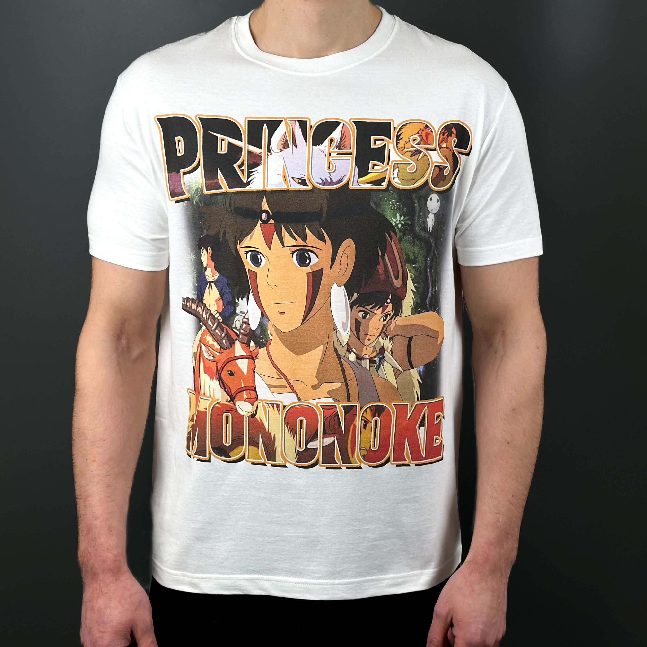 Japanese Brand X Vintage Princess Mononoke Studio Ghibli Anime T-Shirts, Hoodie, Sweatshirt